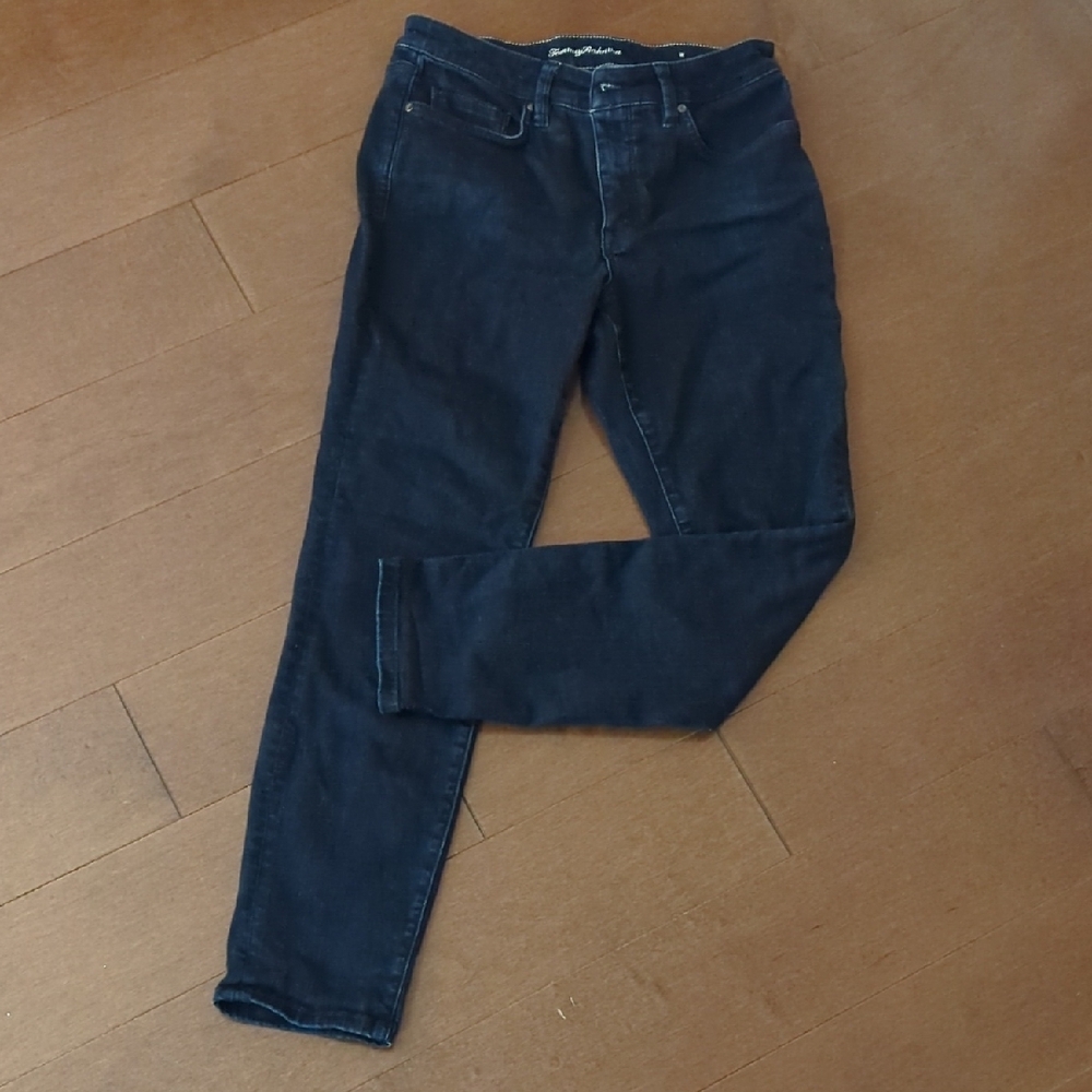 Tommy Bahama Dark Blue Cropped Jeans - Picture 2 of 5